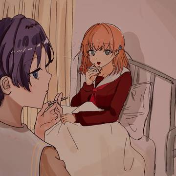 花帆「こんなとこで吸っちゃうなんて私たち、悪い子みたいだよね！」