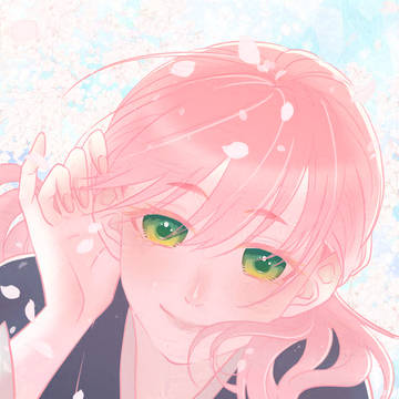 桜の木の下で