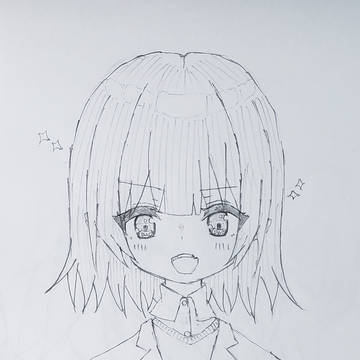 毎日投稿1000日記念の絵