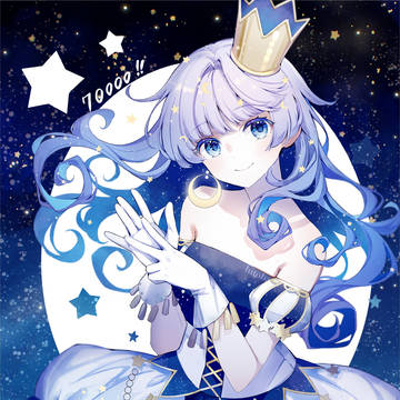 Twitterフォロワーさん7万人ありがとう絵