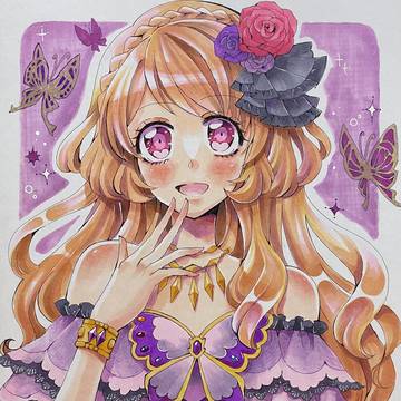 アイカツ色紙