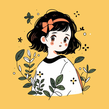 梦中花园：幻想中的少女