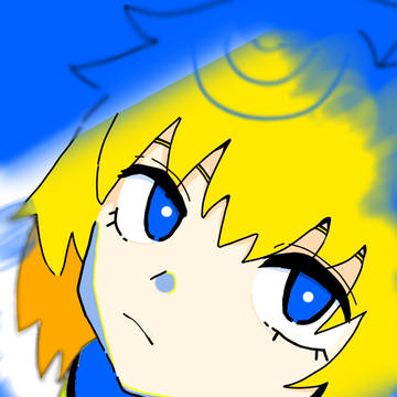 青と黄