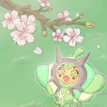 お花見オーガポン🌸