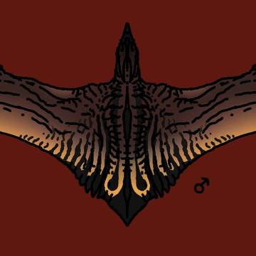 Rodan sexual dimorphism concept