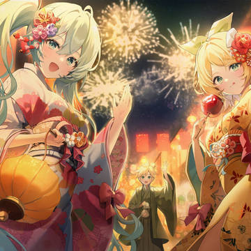 夏祭りの夜