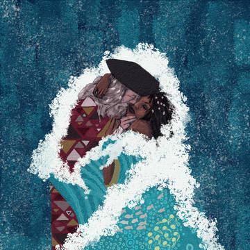海のキス
