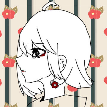 模写　女の子