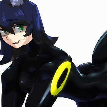 瑠璃×ブラッキーアーマードヒトブイズスーツ