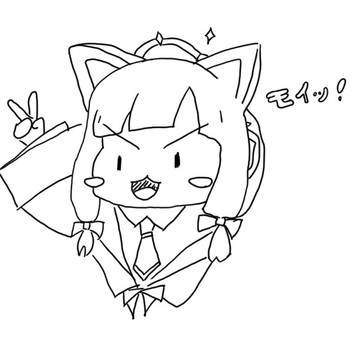 ラクガキモモイ
