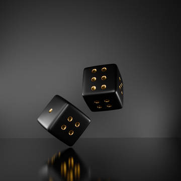 Black Dice I 黒のサイコロ