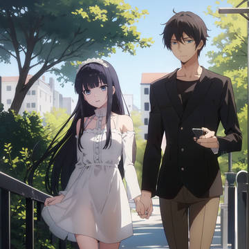 Miyuki and Tatsuya