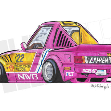 1984年マツダ・RX-7街道レーサー (SA22C)
