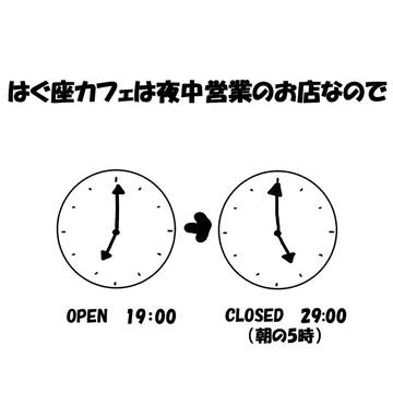 はぐ座カフェ バックヤード