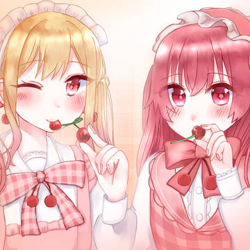 プロセカ　咲希&愛莉　🍒