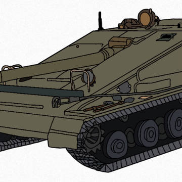 VA BTV/SU-122V Tank