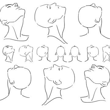描きにくいアオリ顔