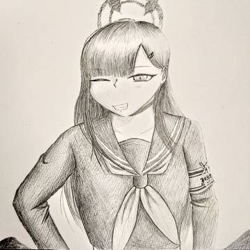 歯をみせて笑うイチカ