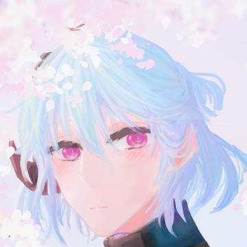 春の花と君