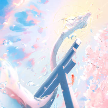 鯉の桜滝のぼり