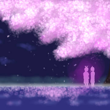 桜エフェクトみたい