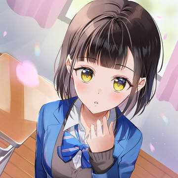 自然と上目づかいな低身長クラスメイト(149㎝)