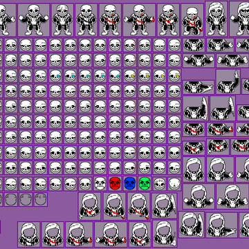 My Sans Sprite sheet