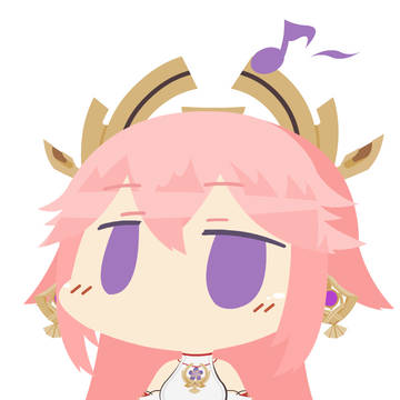 GI sticker - Yae Miko ♪~