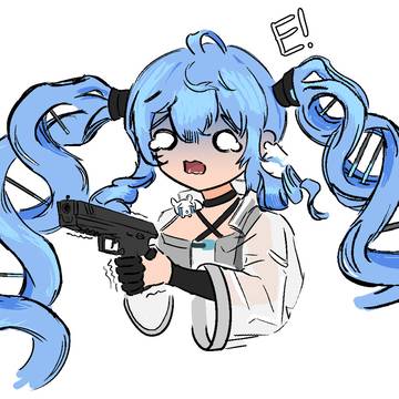 Helix and a handgun