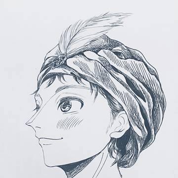横顔