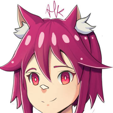 pink catgirl
