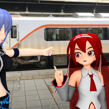 名古屋駅にて(P)