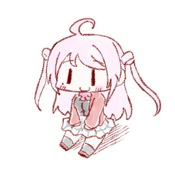 ランジュちょこん