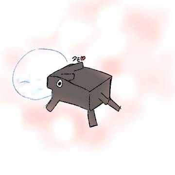 ケサパサとたもんちゃん