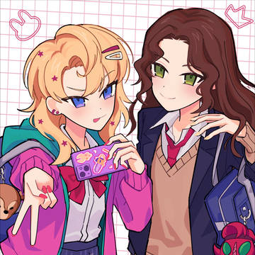 JK Blonney and Jessica