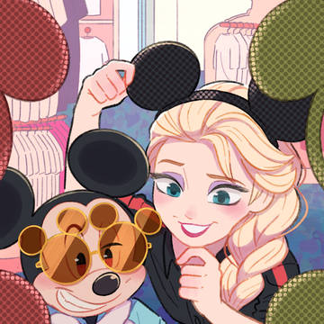 ミキフレ&プリンセスのディズニーランド巡り✨