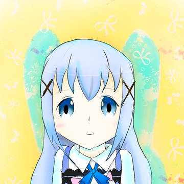 ごちうさ～♪(チノちゃんとティッピー)