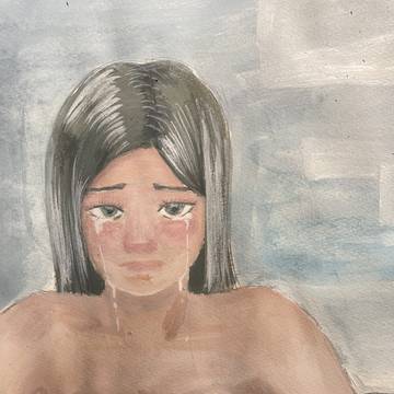 涙目