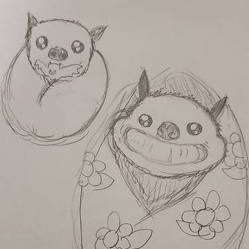 コウモリの赤ちゃん