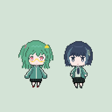 綺羅キラー Nira & Kira 像素小人