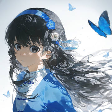 AI绘画-孟湘蝶