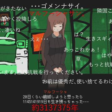 敵襲に悩むマルフーシャ