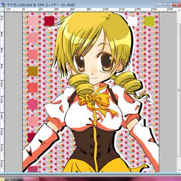 マミさんらくがき