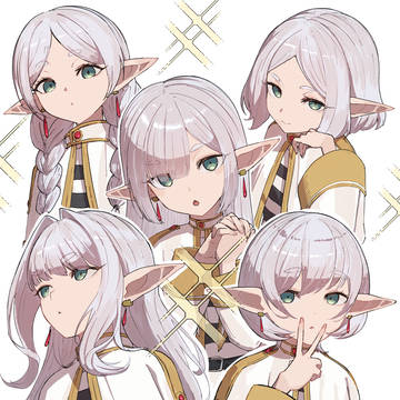 「自由に髪型を変える魔法🪄︎︎」