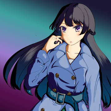 月ノ美兎と鮮やかな夜