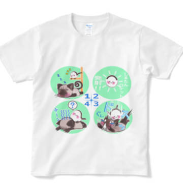 し〜まにゃん4コマTシャツが販売中です ♪