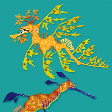 シードラゴン2種