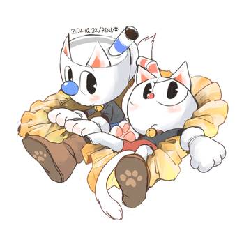 猫のコップ