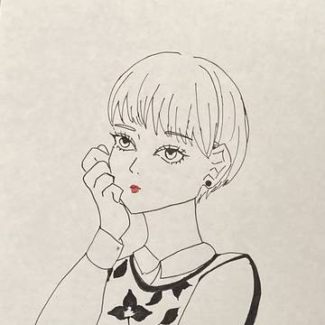 ショートカット女子