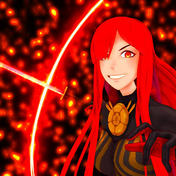 魔王に炎は良く似合う